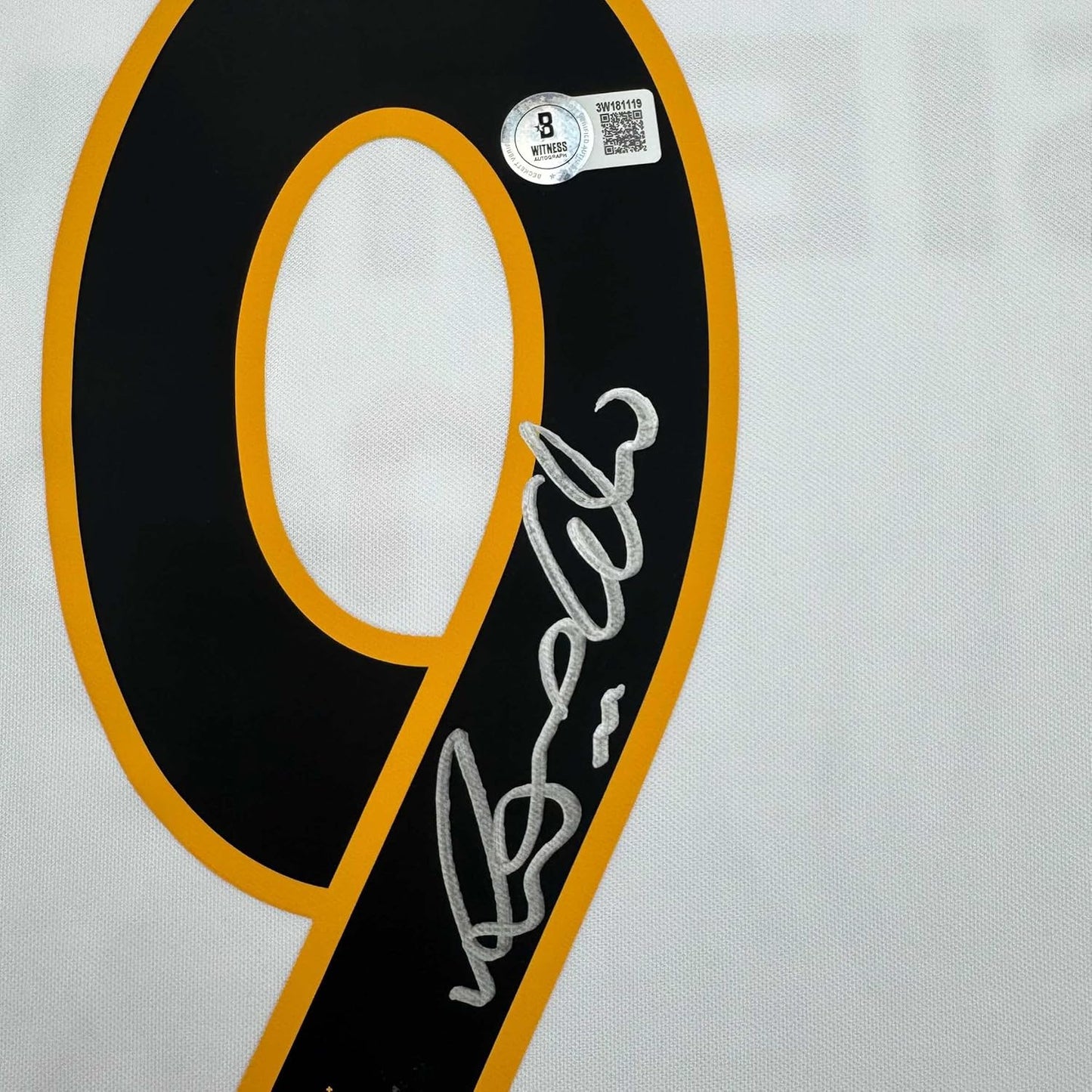 Framed Autographed/Signed Ronaldo Nazario 35x39 Real Madrid White Soccer Jersey Beckett BAS COA